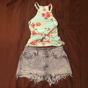 Brenda’s Cotton Floral Tank